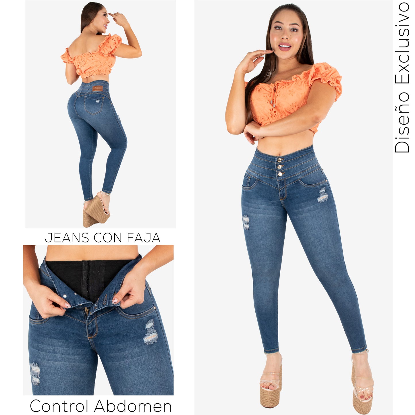 Lleva Estos 2 Jeans Por $179.000 CON FAJA ❤️