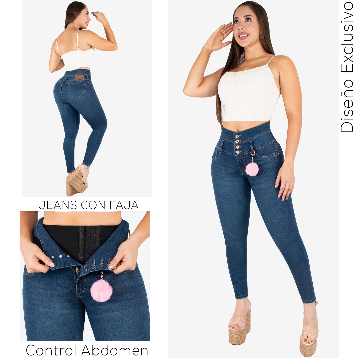 Lleva Estos 2 Jeans Por $179.000 CON FAJA 3️⃣