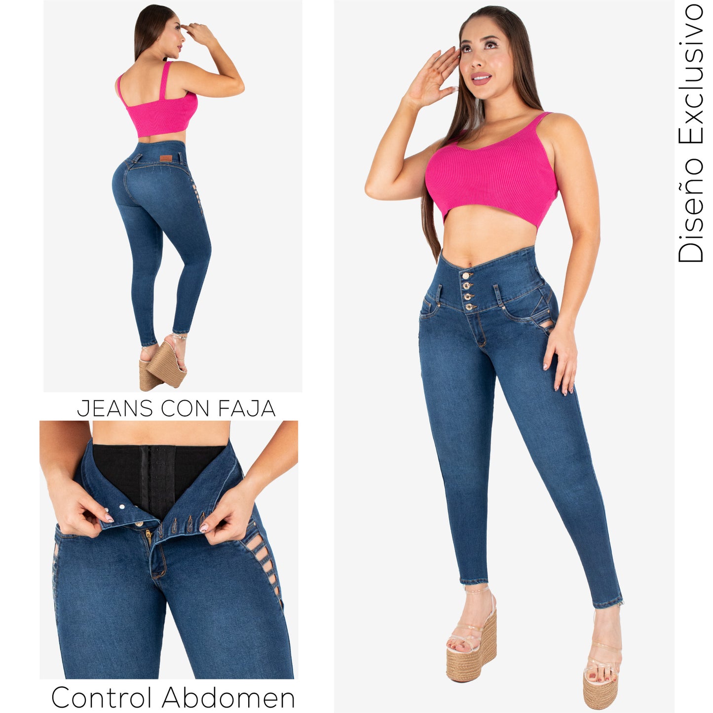 Lleva Estos 2 Jeans Por $179.000 CON FAJA 2️⃣