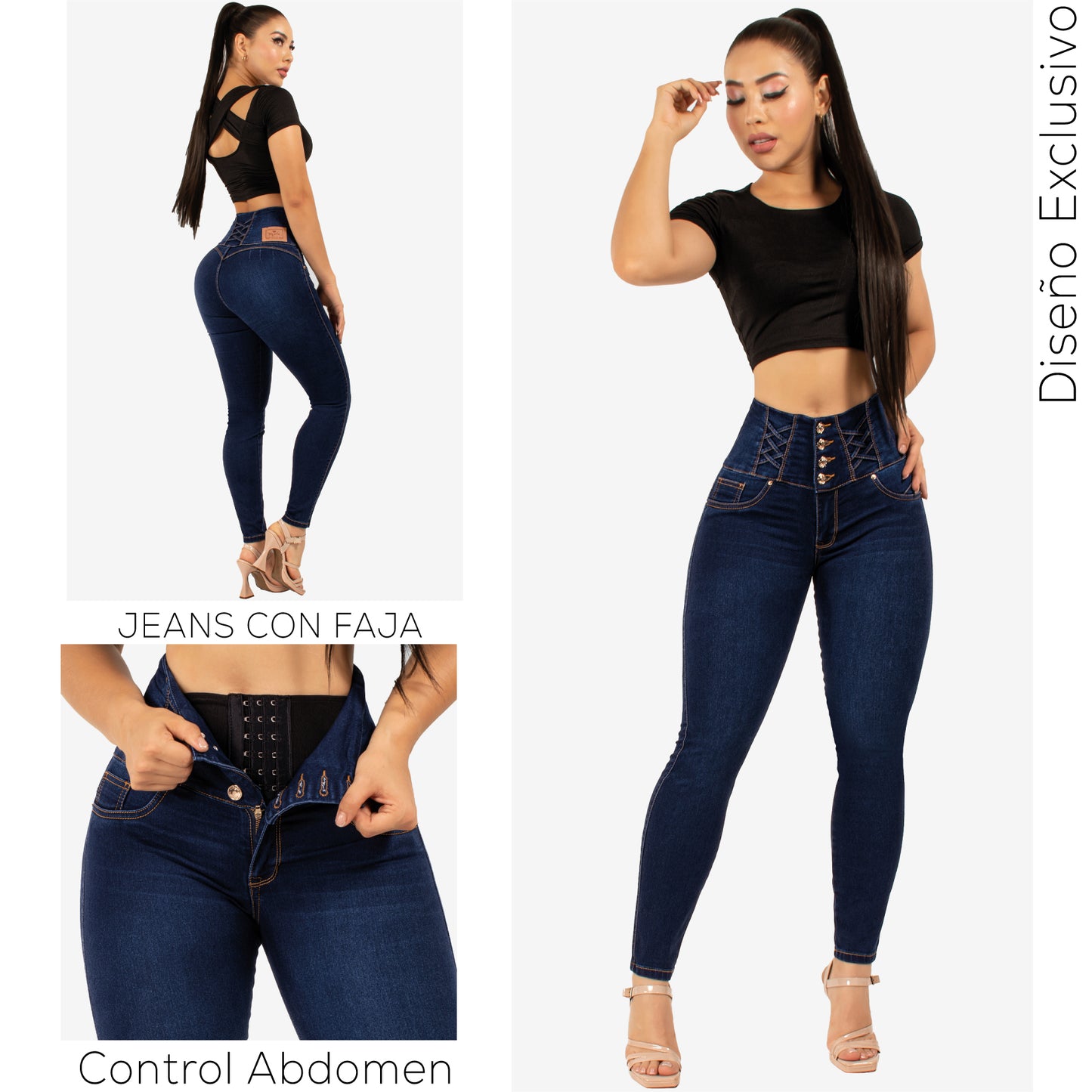 Lleva Estos 2 Jeans Por $179.000 CON FAJA 4️⃣