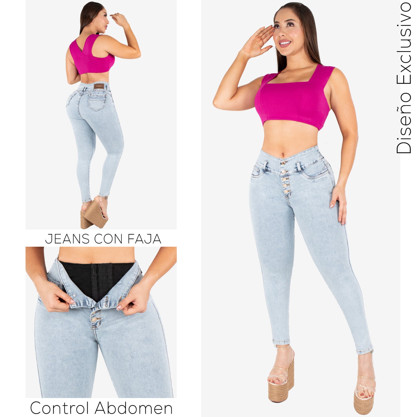 Lleva Estos 2 Jeans Por $179.000 CON FAJA 3️⃣