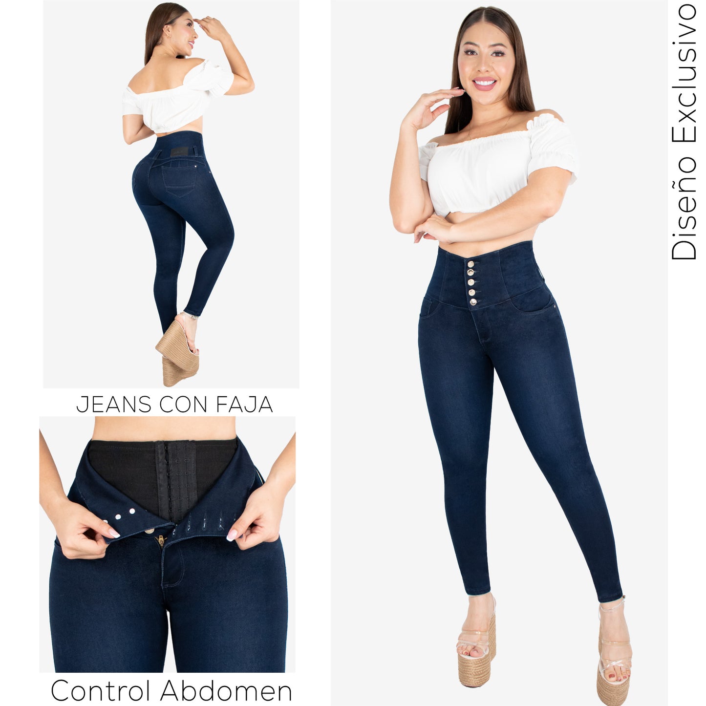 Lleva Estos 2 Jeans Por $179.000 CON FAJA 1️⃣0️⃣