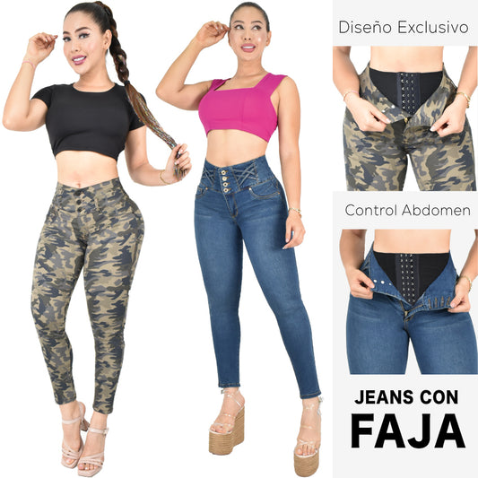 Lleva Estos 2 Jeans Por $179.000 CON FAJA5️⃣0️⃣