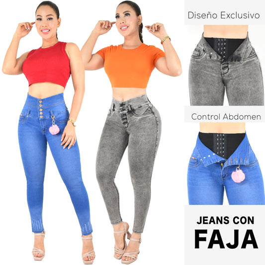 Lleva Estos 2 Jeans Por $179.000 CON FAJA 1️⃣7️⃣