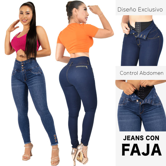 Lleva Estos 2 Jeans Por $179.000 CON FAJA 1️⃣3️⃣
