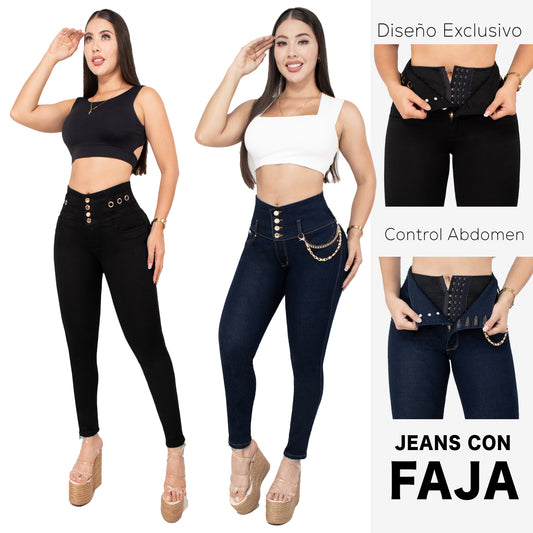 Lleva Estos 2 Jeans Por $179.000 CON FAJA 4️⃣6️⃣
