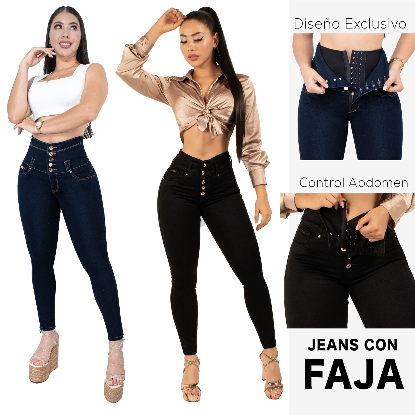 Lleva Estos 2 Jeans Por $179.000 CON FAJA 7️⃣7️⃣