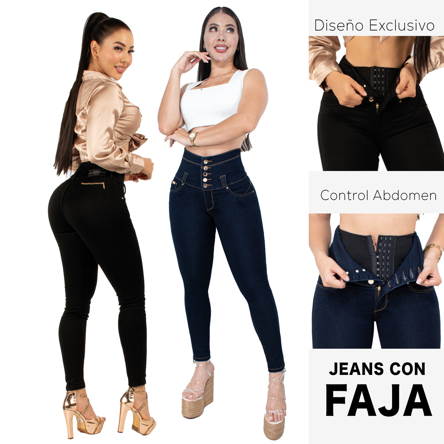Lleva Estos 2 Jeans Por $179.000 CON FAJA 7️⃣6️⃣