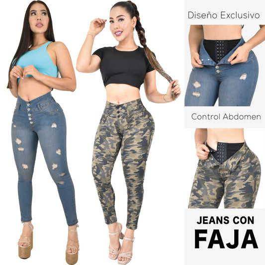 Lleva Estos 2 Jeans Por $179.000 CON FAJA 6️⃣9️⃣