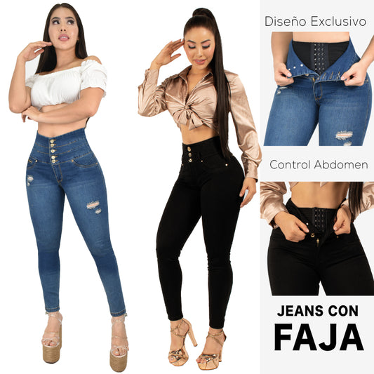 Lleva Estos 2 Jeans Por $179.000 CON FAJA 3️⃣9️⃣