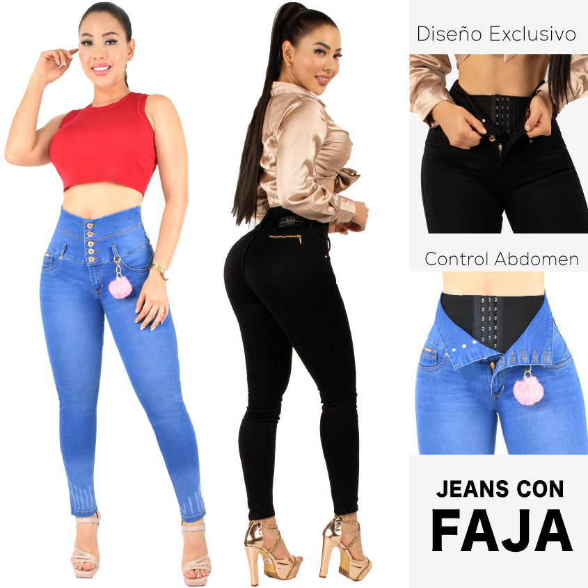 Lleva Estos 2 Jeans Por $179.000 CON FAJA 1️⃣8️⃣