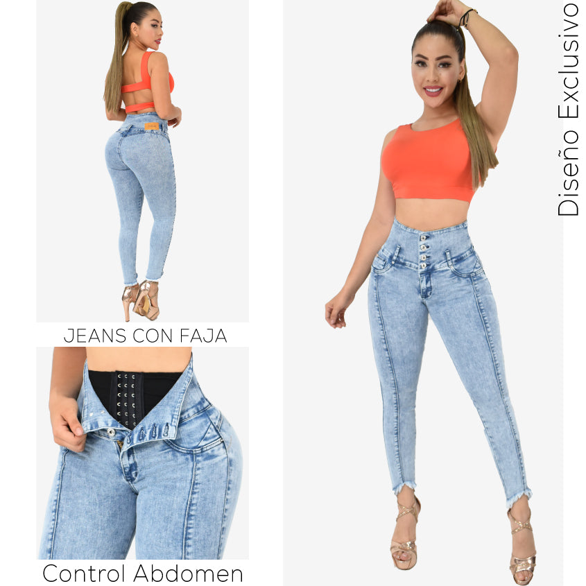 Lleva Estos 2 Jeans Por $179.000 CON FAJA 1️⃣2️⃣