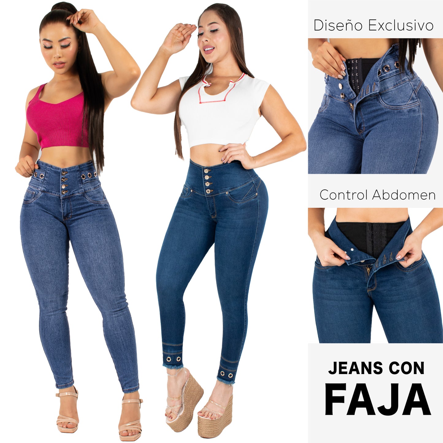 Lleva Estos 2 Jeans Por $179.000 CON FAJAšš
