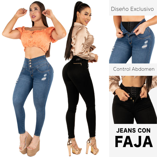 Lleva Estos 2 Jeans Por $179.000 CON FAJA (53)