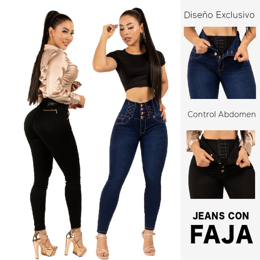 Lleva Estos 2 Jeans Por $179.000 CON FAJA 5️⃣8️⃣