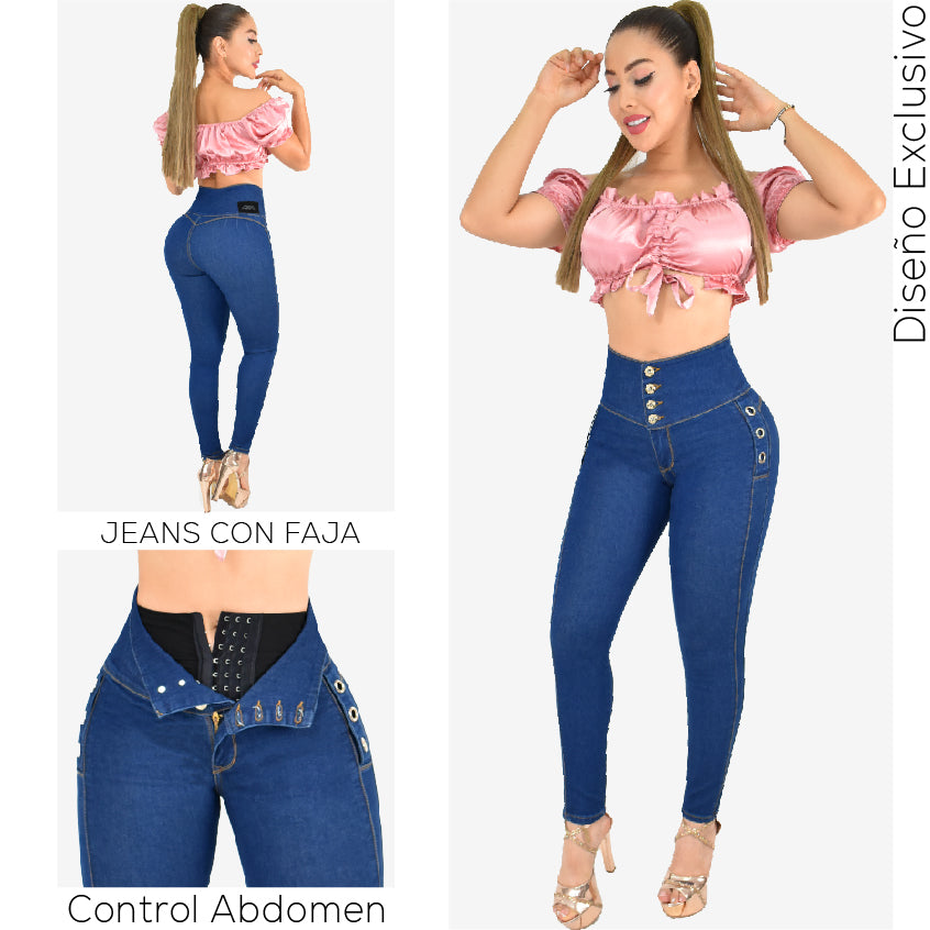 Lleva Estos 2 Jeans Por $179.000 CON FAJA 1️⃣1️⃣