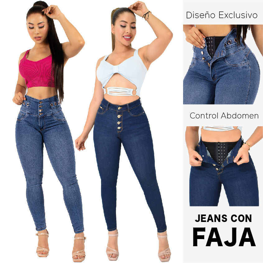 Lleva Estos 2 Jeans Por $179.000 CON FAJA š§¤