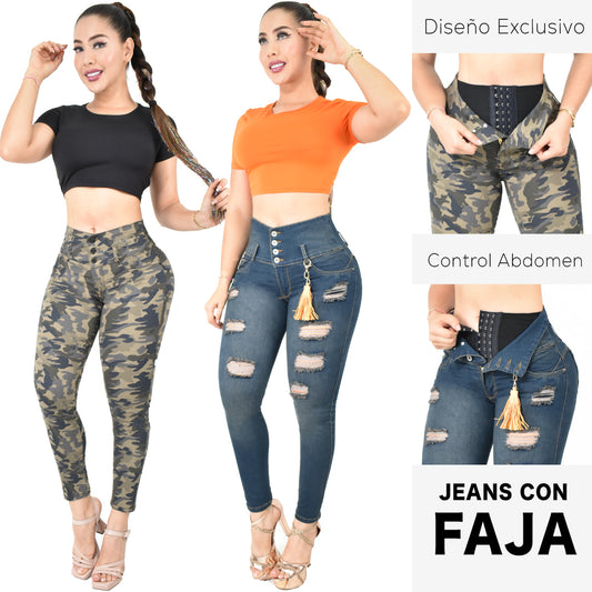 Lleva Estos 2 Jeans Por $179.000 CON FAJA 🚦