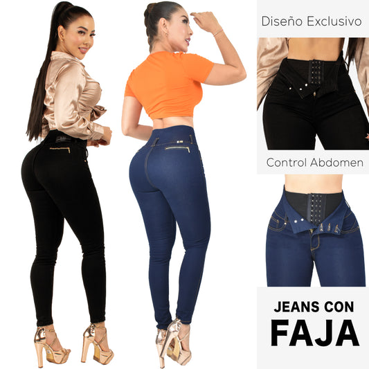 Lleva Estos 2 Jeans Por $179.000 CON FAJA 😇