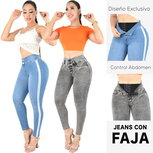 Lleva Estos 2 Jeans Por $179.000 CON FAJA 1️⃣9️⃣