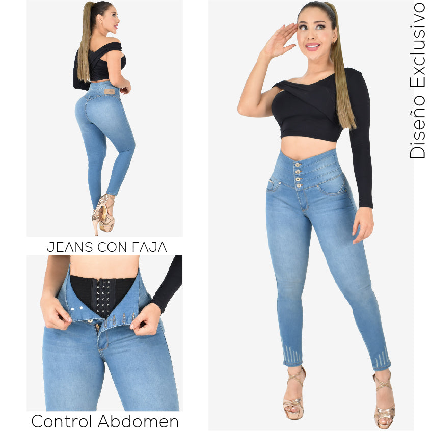 Lleva Estos 2 Jeans Por $179.000 CON FAJA 8️⃣