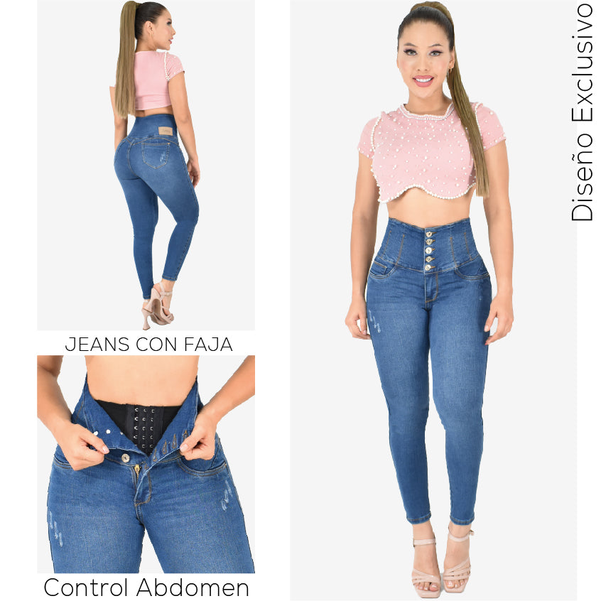 Lleva Estos 2 Jeans Por $179.000 CON FAJA 2️⃣