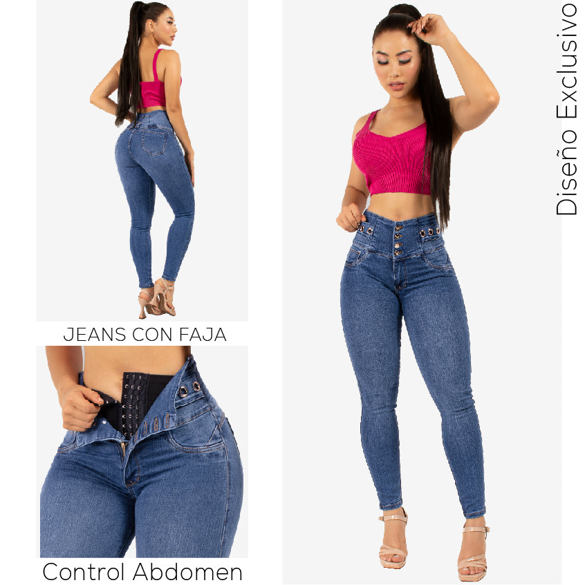 Lleva Estos 2 Jeans Por $179.000 CON FAJA 4️⃣