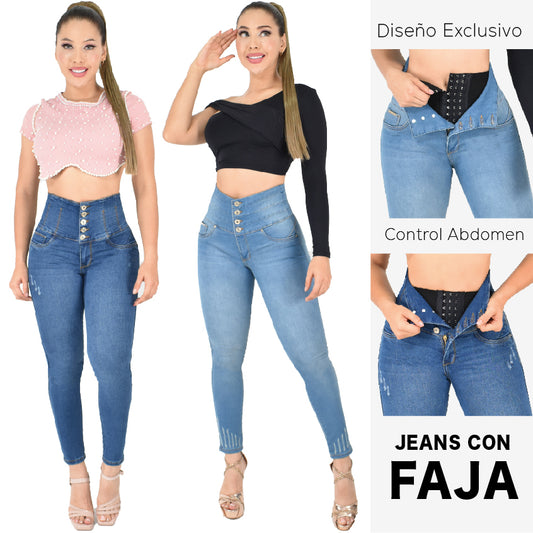Lleva Estos 2 Jeans Por $179.000 CON FAJA 🤎