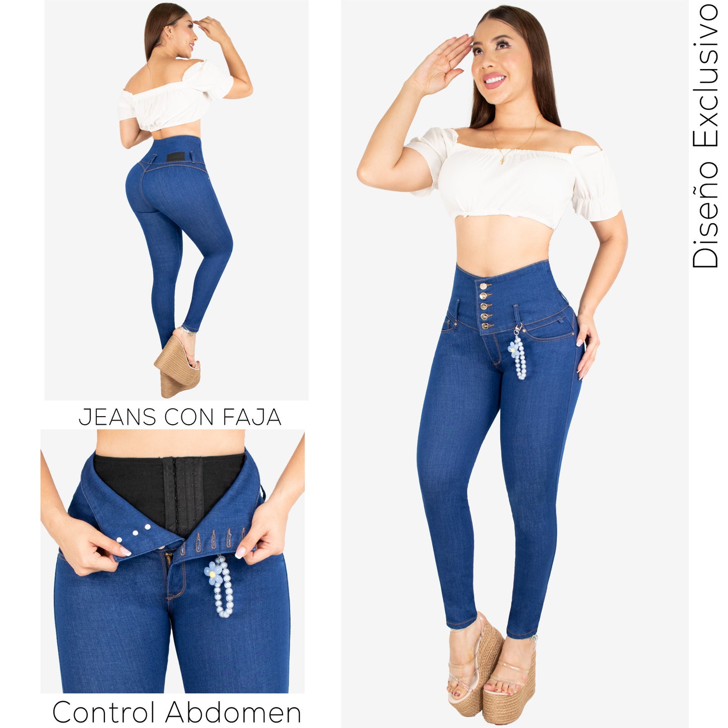 Lleva Estos 2 Jeans Por $179.000 CON FAJA 1️⃣1️⃣