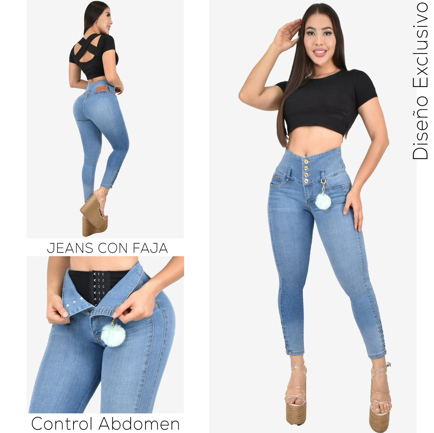 Lleva Estos 2 Jeans Por $179.000 CON FAJA ❤️