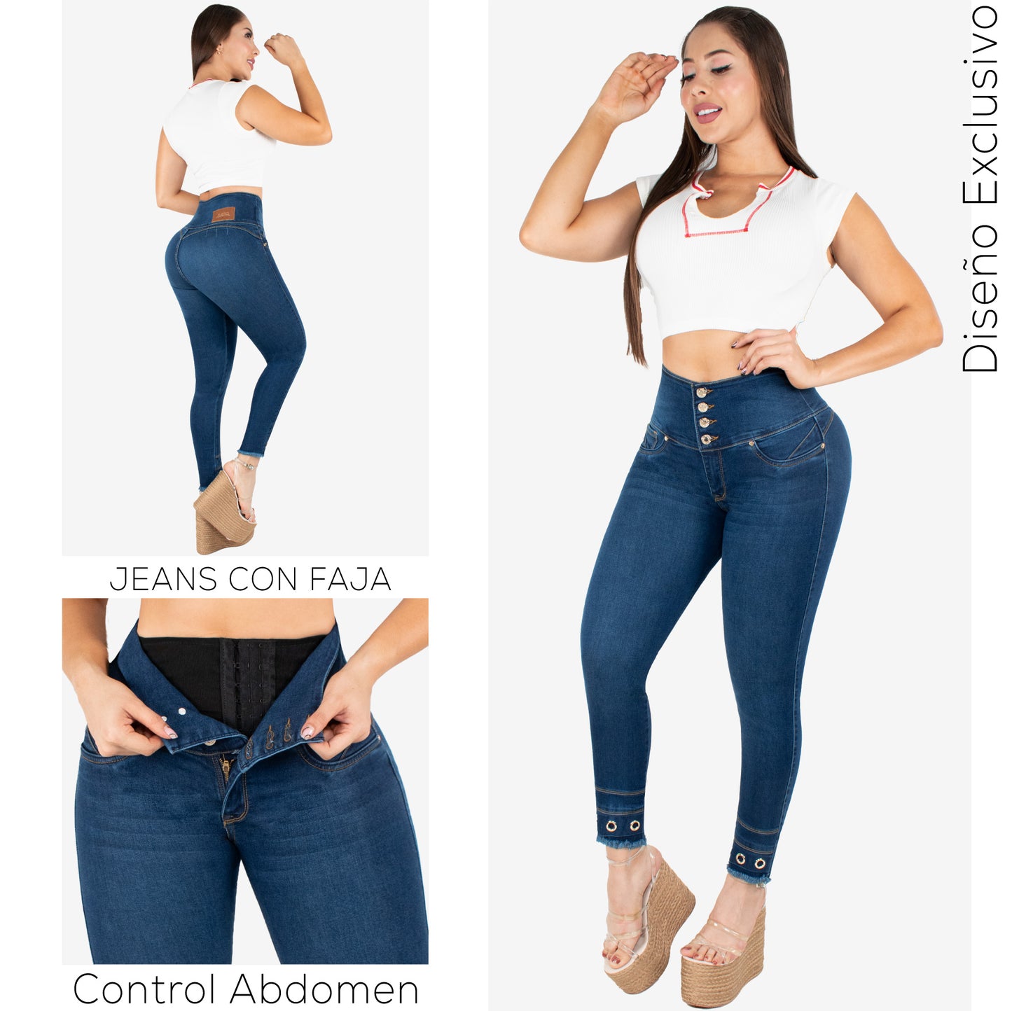 Lleva Estos 2 Jeans Por $179.000 CON FAJA💋💋