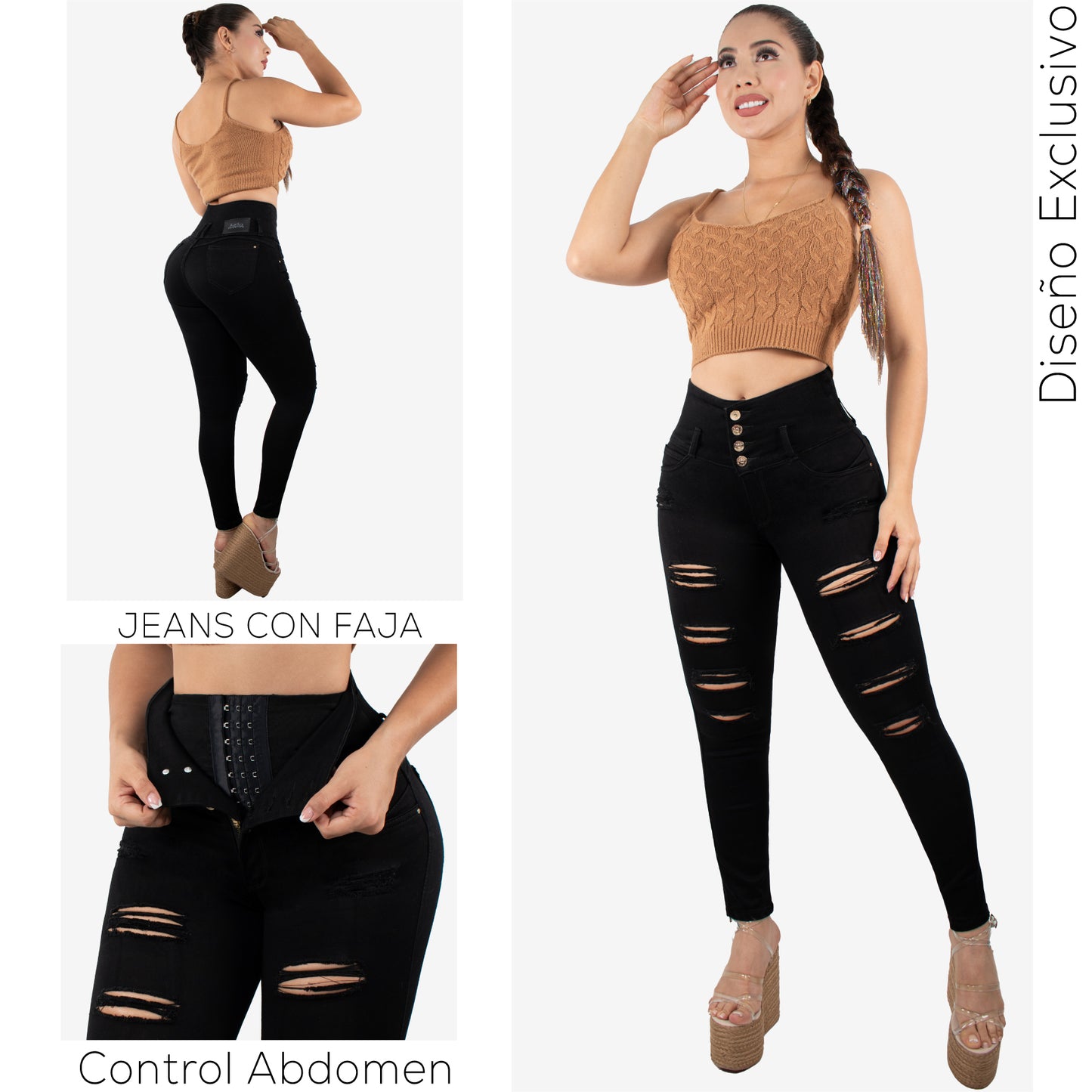 Lleva Estos 2 Jeans Por $179.000 CON FAJA🧤