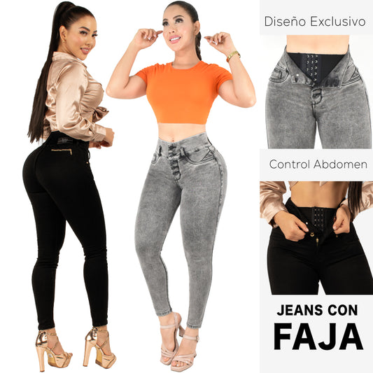 Lleva Estos 2 Jeans Por $174,900 CON FAJA ♠️