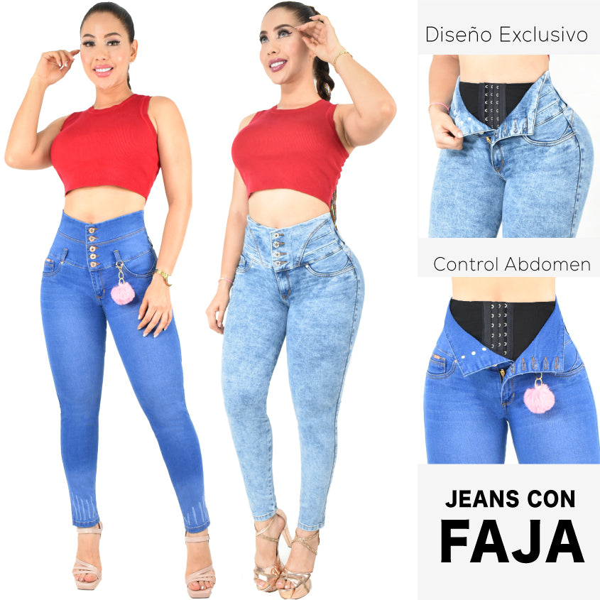 Lleva Estos 2 Jeans Por $174,900 CON FAJA 🎲