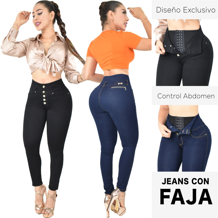 Lleva Estos 2 Jeans Por $174,900 CON FAJA 1️⃣6️⃣