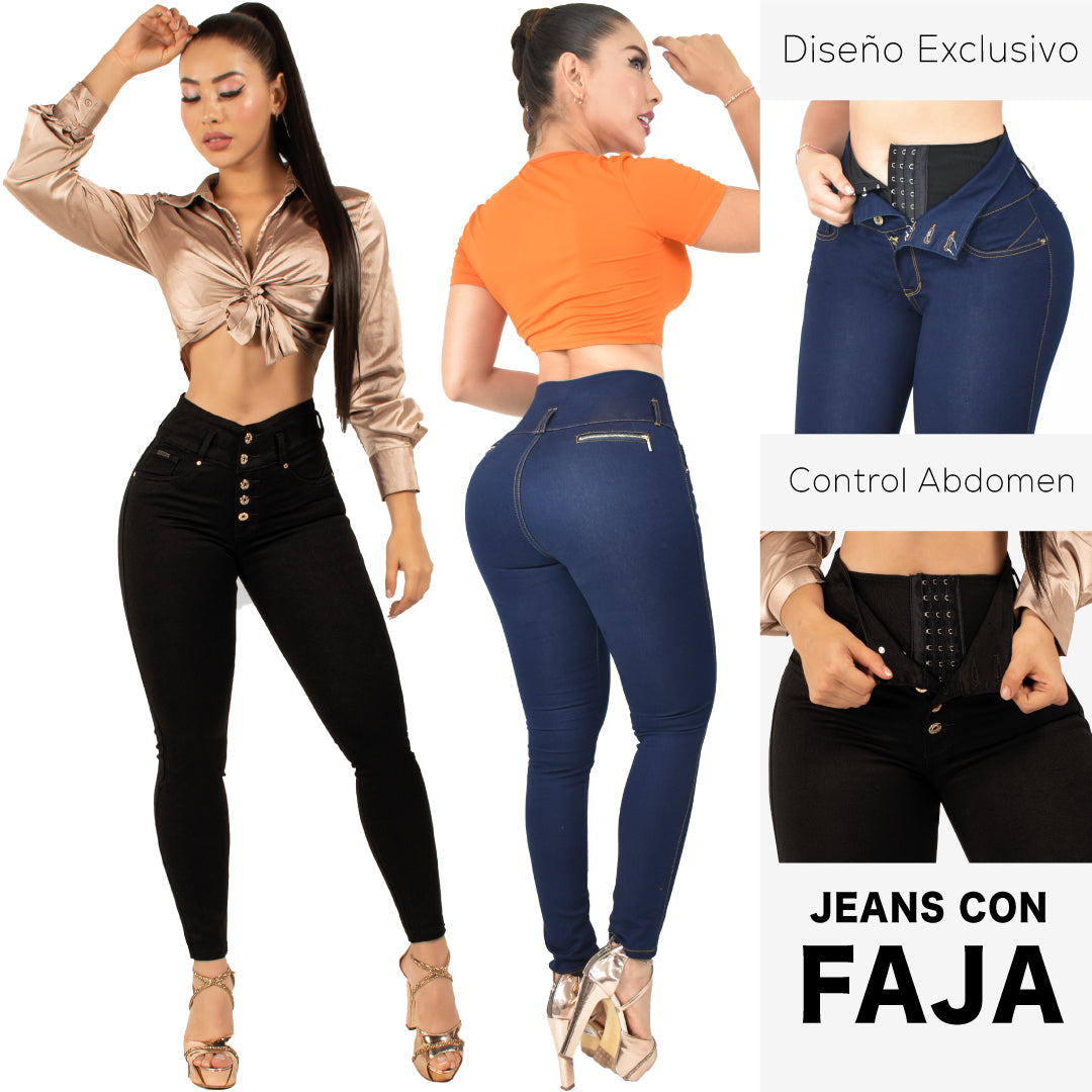 Lleva Estos 2 Jeans Por $174,900 CON FAJA 📀