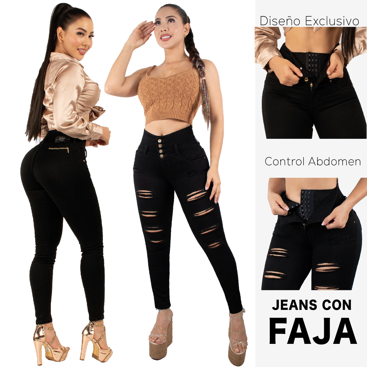 Lleva Estos 2 Jeans Por $174,900 CON FAJA 8️⃣2️⃣