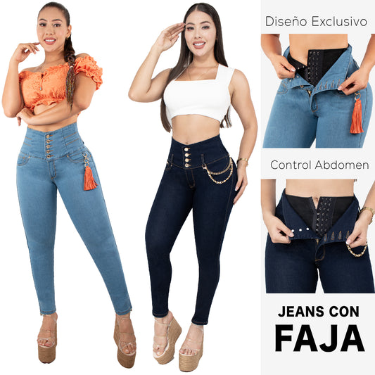 Lleva Estos 2 Jeans Por $174,900 CON FAJA 4️⃣7️⃣