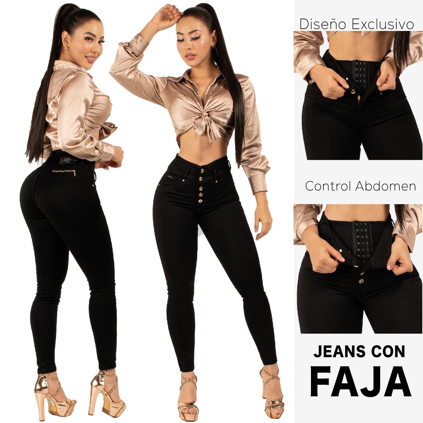 Lleva Estos 2 Jeans Por $174,900 CON FAJA 4️⃣8️⃣