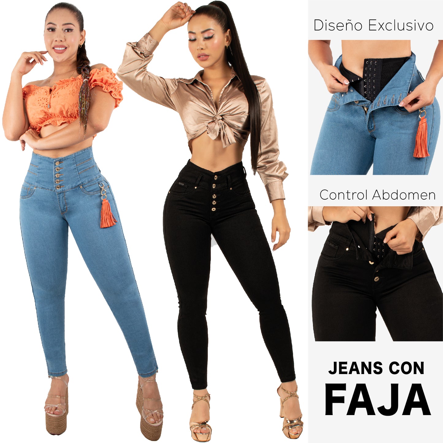 Lleva Estos 2 Jeans Por $174,900 CON FAJA 8️⃣3️⃣