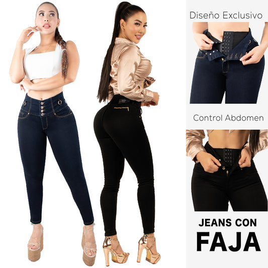 Lleva Estos 2 Jeans Por $174,900 CON FAJA 8️⃣1️⃣