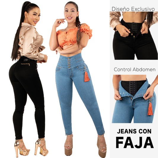 Lleva Estos 2 Jeans Por $174,900 CON FAJA 🌞🌞