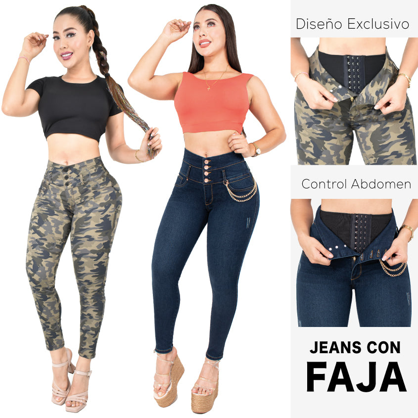 Lleva Estos 2 Jeans Por $174,900 CON FAJA 7️⃣5️⃣