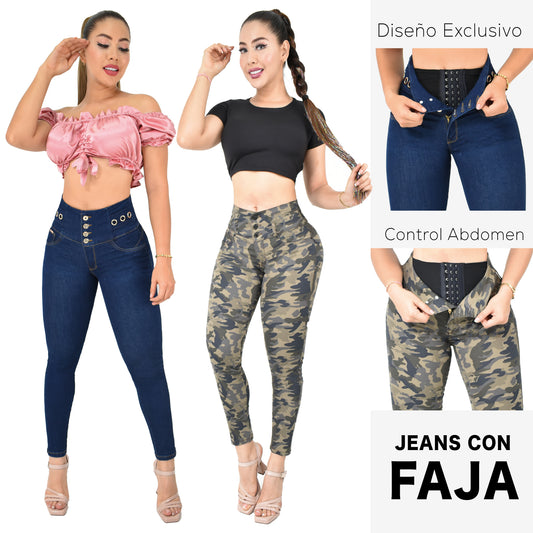 Lleva Estos 2 Jeans Por $174,900 CON FAJA 8️⃣4️⃣