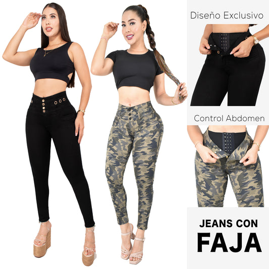 Lleva Estos 2 Jeans Por $174,900 CON FAJA 4️⃣3️⃣