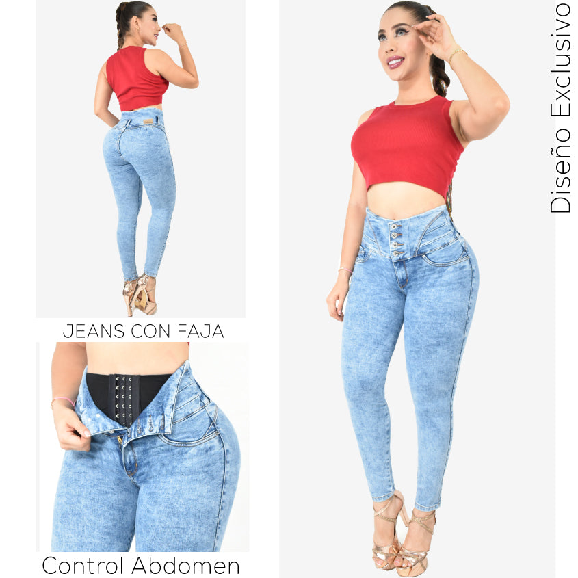 Lleva Estos 2 Jeans Por $174,900 CON FAJA 🎲