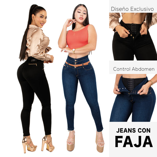 Lleva Estos 2 Jeans Por $174,900 CON FAJA 4️⃣1️⃣