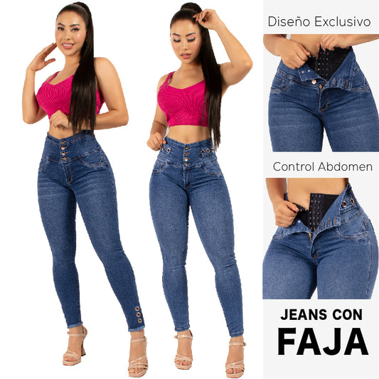 Lleva Estos 2 Jeans Por $174,900 CON FAJA 4️⃣