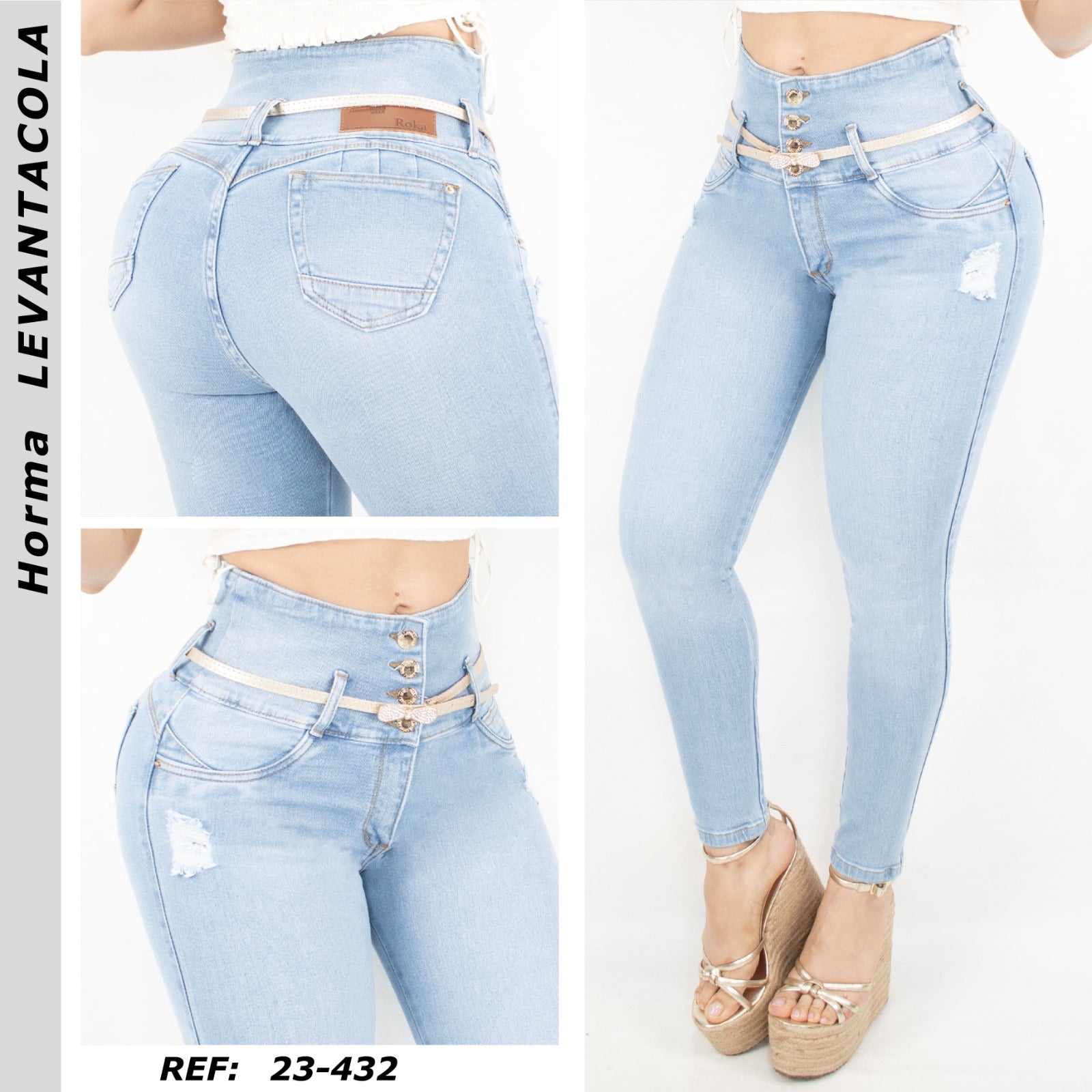 Lleva estos 2 Jeans Premium con Faja  ⚫️