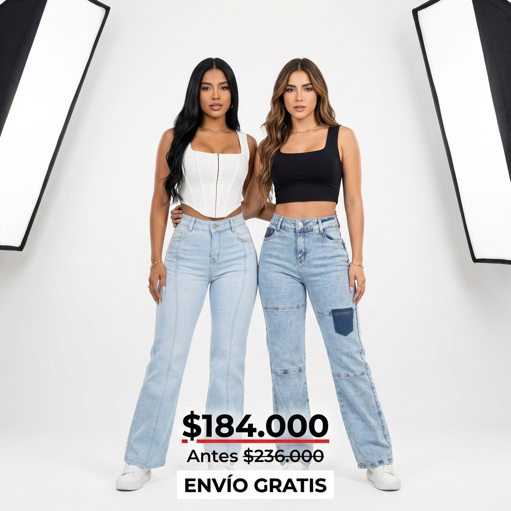 Lleva estos 2 Jeans Premium ⚫️